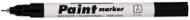 CENTROPEN lakový značkovač 9211 0,7 mm černý - Popisovač