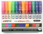 Vikpap Popisovače akrylové 12 barev hrot 2-3mm Glitter - Markers