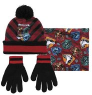 Čepice Cerdá group Zimní set čepice, rukavice a šátek - Harry Potter: Hogwarts - Čepice