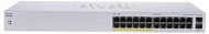 CISCO CBS110 Unmanaged 24-port GE, Partial PoE, 2× 1G SFP Shared - Switch