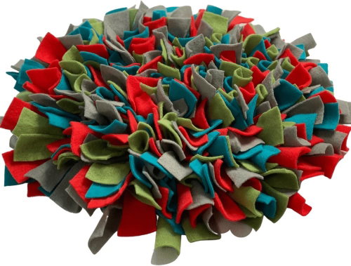 Čmuchacíkoberečky.cz Sniffing rug OWN CHOICE OF 4 COLORS Size: O 30cm - round - Snuffle Mat - Main image