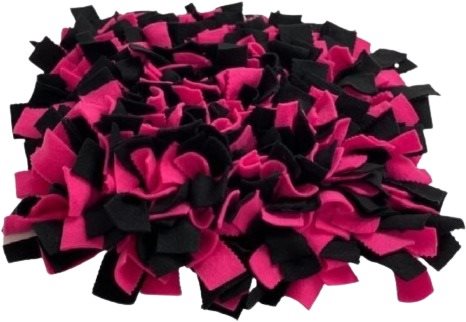 Sniffer rug dark pink-black - Snuffle Mat - Main image