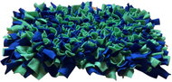 Čmuchacíkoberečky.cz Sniffing rug DARK BLUE - GREEN Size: 30x30cm - Snuffle Mat