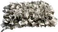 Čmuchací kobereček šedý-bílý 45 × 45 cm - Hračka pro psy