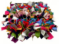 Čmuchacíkoberečky.cz Sniffing rug Mix of colours Size: 60x50cm - heart shape - Snuffle Mat