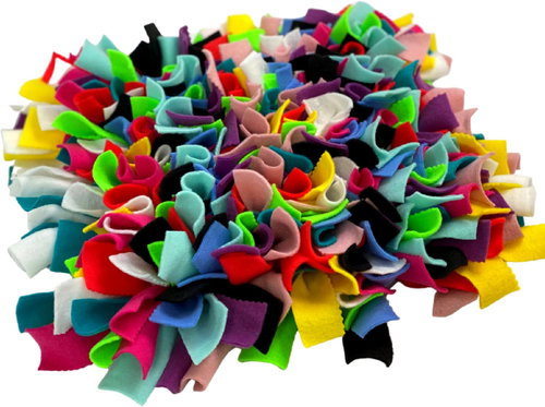Čmuchacíkoberečky.cz Sniffing rug Mix of colours Size: 45x45cm - Snuffle Mat - Main image