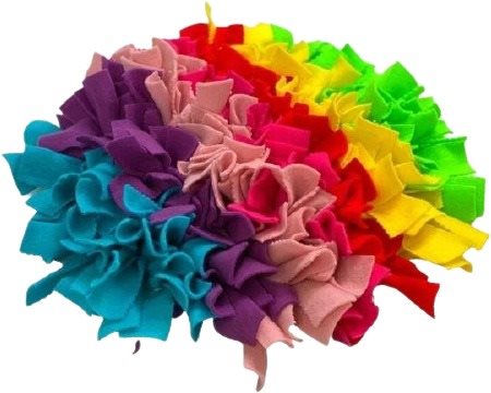 Čmuchacíkoberečky.cz Sniffing rug Rainbow Size: 60x30cm - Snuffle Mat - Main image