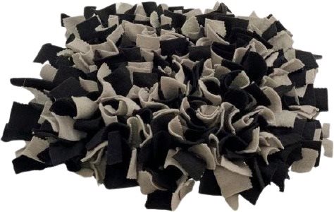 Čmuchacíkoberečky.cz Sniffing rug Black-grey Size: 30x15cm - Snuffle Mat - Main image