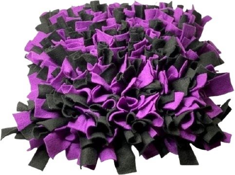 Čmuchacíkoberečky.cz Sniffing rug Black-purple Size: 30x15cm - Snuffle Mat - Main image