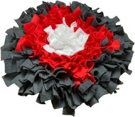 Čmuchacíkoberečky.cz Sniffing rug COLOURFUL TERRACE WHITE-RED-GREY Size: 45x30cm - Snuffle Mat