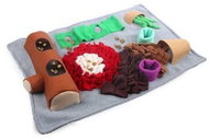 AFP Sniffing rug with stuffed animal 76cm - Snuffle Mat