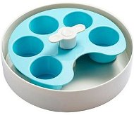 PetDreamHouse Interaktívna miska proti hltaniu Spin Palette modrá 25 cm - Miska pre psa