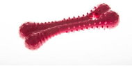 Baxter Pink Thermoplastic Rubber Bone - 18cm - Dog Toy