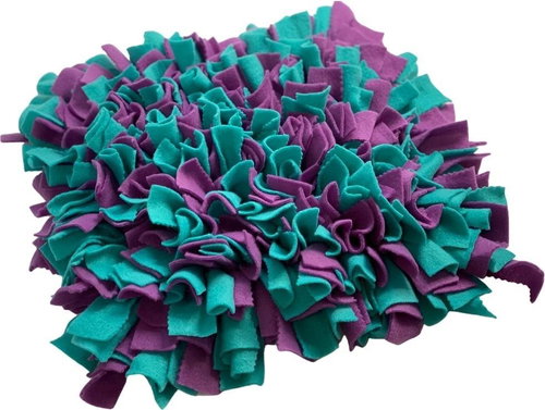 Čmuchací Snuffle Mat Purple and Turquoise Size: 30x15cm - Snuffle Mat - Main image