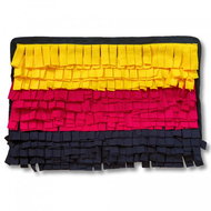 Sniffer rug yellow-red-black 62 cm - Snuffle Mat