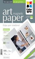colourWay ART matte magnetic A4 5pcs - Photo Paper
