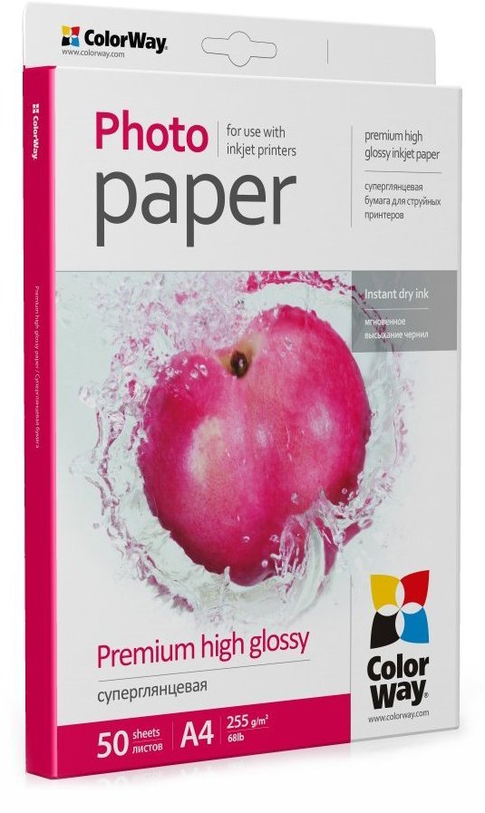 ColorWay Premium High Glossy A4 50db