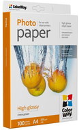 colourWay High Gloss A4 100pcs - Photo Paper