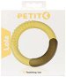 EBI PETIT LOLA Hryzadlo pre šteňatá a dospelých psov malých plemien žltý krúžok 10×10 cm - Hračka pre psov