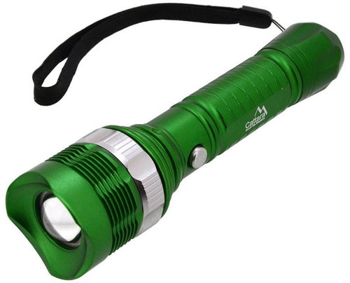 Cattara LED Flashlight 150lm ZOOM 3 Functions - Light - Main image