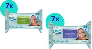 DADA Extra Soft wet wipes mix Sensitive/Comfort - 14 × 80 pcs - Wet Wipes