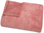 Jerry Fabrics Microflannel blanket old pink 150 × 200 cm - Blanket