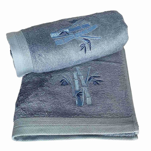 Praktik Boston New, 70 × 140 cm, blue - Bath Towel - Main image