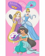 Carbotex Baby towel Princess 30 × 50 cm - Children's Bath Towel