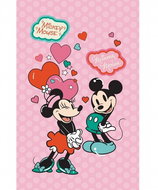 Carbotex Baby towel Minnie and Mickey Mouse 30 × 50 cm - Children's Bath Towel