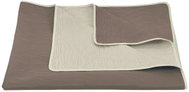 Dadka Scarf Ultra 7C/824-823 cream/medium brown 80×275 cm - Bed Cover