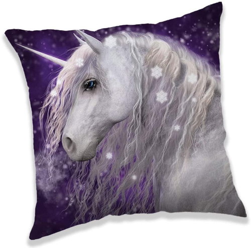 Jerry Fabrics Povlak na polštářek Unicorn purple 40×40 cm - Povlak na polštář - Main image
