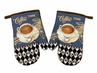 Praktik Kitchen Towel 2 pcs Coffee time 18×27 cm - Oven Mitt