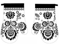 Praktik Kitchen mitt 2 pcs Slovak white - Oven Mitt