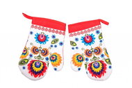 Praktik Kitchen mitt 2 en Slovakia red 18×27 cm - Oven Mitt
