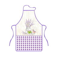 Praktik Kitchen apron Lavender bird 50×76 cm - Apron