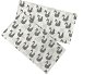 PREM INTERNATIONAL Bamboo diaper 70×70 cm - Grey swans (pack of 5) - Cloth Nappies