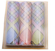 ETEX s. r. o. Ladies handkerchiefs L16 gift box - 3pcs - Handkerchief 
