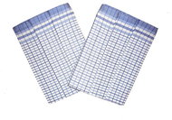Svitap Towel Bamboo 50×70 cm Cube small blue 3 pcs - Kitchen Towel