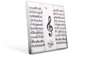 ETEX s. r. o. Handkerchief M59 Notes gift box - 3 pcs - Handkerchief 