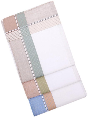 ETEX s. r. o. Men's handkerchief light M11 pack of 6 - Handkerchief  - Main image