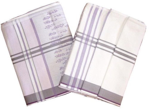 Svitap sleepwell Egyptian Cotton Towel 50×70 cm Lavender 3 pcs - Kitchen Towel - Main image