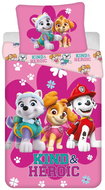 Jerry Fabrics Bedding Paw Patrol PP 475 Heroic 140 × 200, 70 × 90 cm - Children's Bedding