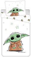 Jerry Fabrics Povlečení Star Wars Baby Yoda 140 × 200, 70 × 90 cm - Children's Bedding