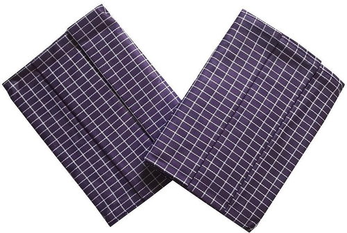 Svitap sleepwell Extra absorbent towel 50×70 cm Tiny cube purple/white 3 pcs - Kitchen Towel - Main image