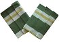 Dish Cloths Svitap Extra absorbent towel 50×70 cm Green-yellow stripe 3 pcs - Kuchyňské utěrky