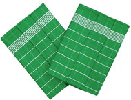 Svitap sleepwell Towel Pozitiv Egyptian cotton 50×70 cm green/white 3 pcs - Kitchen Towel