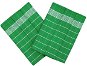 Svitap Utěrka Pozitiv Egyptská bavlna 50×70 cm zelená/bílá 3 ks - Kuchyňské utěrky