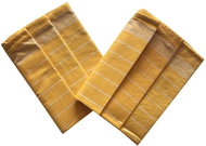 Svitap sleepwell Towel Pozitiv Egyptian cotton 50×70 cm yellow/white 3 pcs - Kitchen Towel