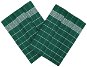 Dish Cloths Svitap Towel Pozitiv Egyptian cotton emerald/white - 3 pcs - Kuchyňské utěrky