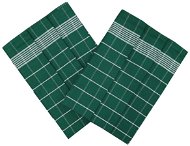 Svitap Utěrka Pozitiv Egyptská bavlna smaragdová/bílá - 3 ks - Kuchyňské utěrky